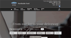 Desktop Screenshot of northsidefordlincoln.com